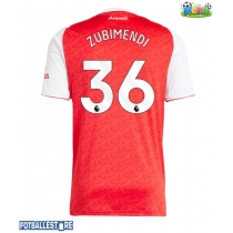 Arsenal Martin Zubimendi #36 Hjemmedrakt 2025-26 Kortermet